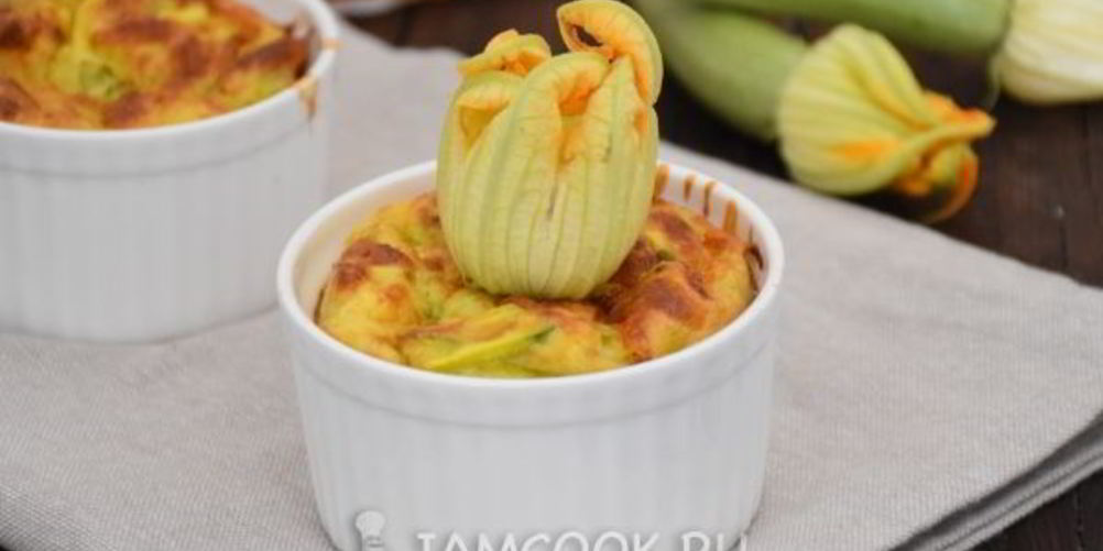 Рецепт сырные маффины с цуккини