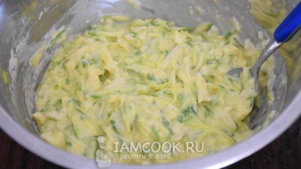 сырные маффины с цуккини