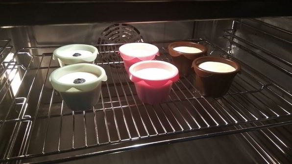 творожные маффины с голубикой