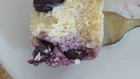 творожные маффины с голубикой