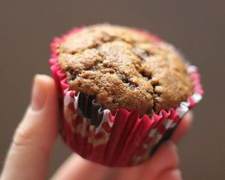 Тыквенные маффины с карамелью