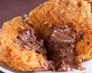 Тыквенные маффины с шоколадом