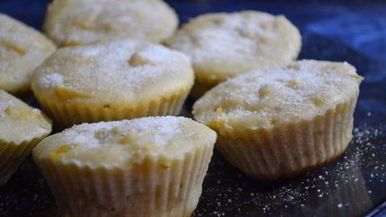 Яблочно-банановые маффины