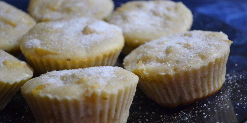 Рецепт яблочно-банановые маффины