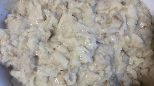 яблочные маффины с орехами