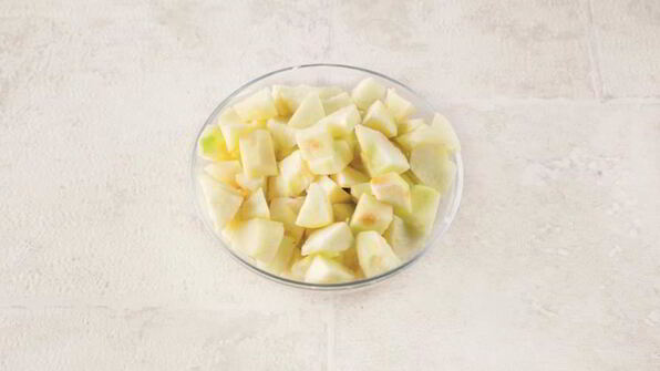 яблочные маффины с ореховым штрейзелем