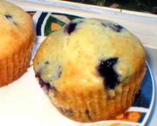 Ягодные маффины