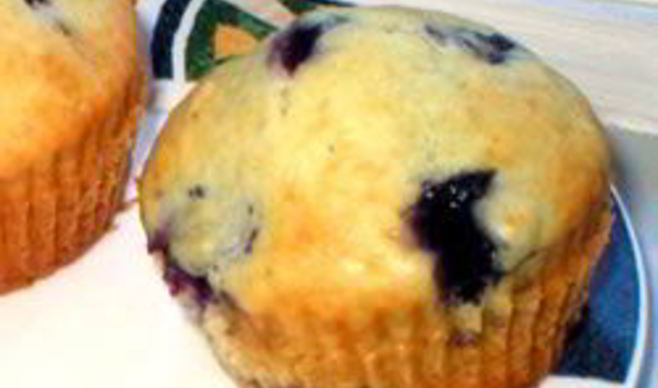 Ягодные маффины