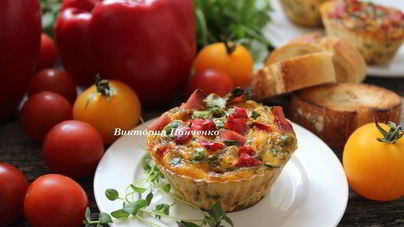 Закусочные яичные маффины