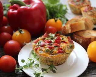 Закусочные яичные маффины