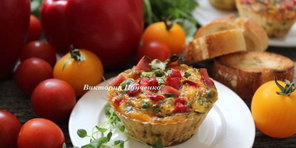 Рецепт закусочные яичные маффины