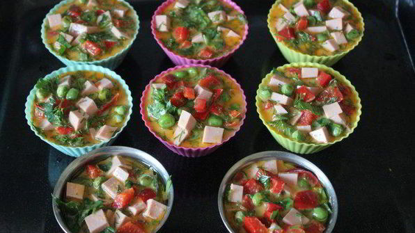 закусочные яичные маффины