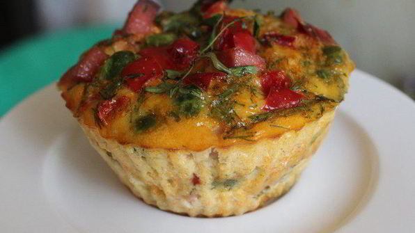 закусочные яичные маффины