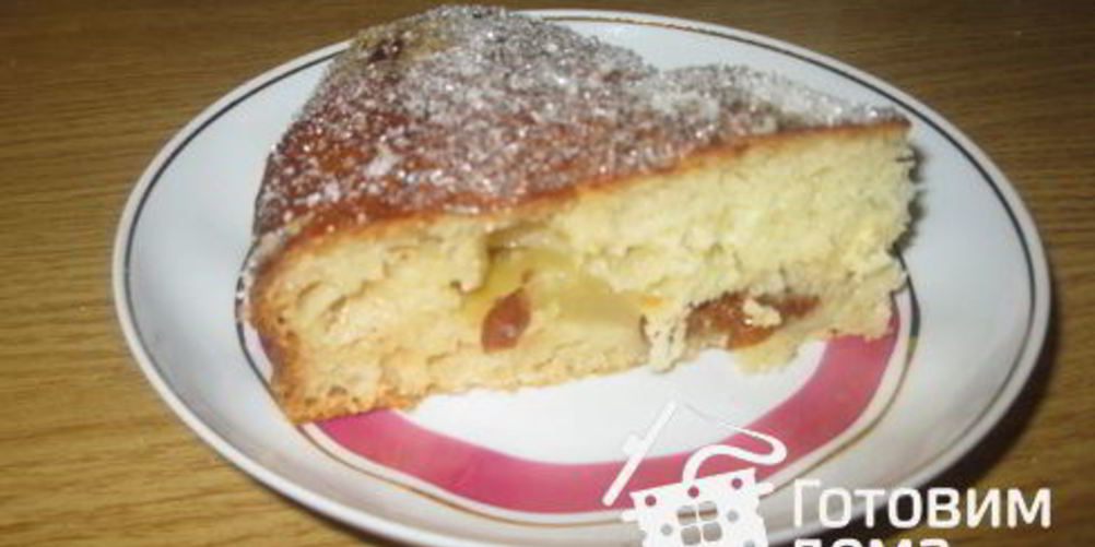 Рецепт манник с яблоками