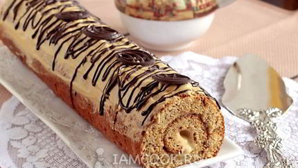 Медовый рулет