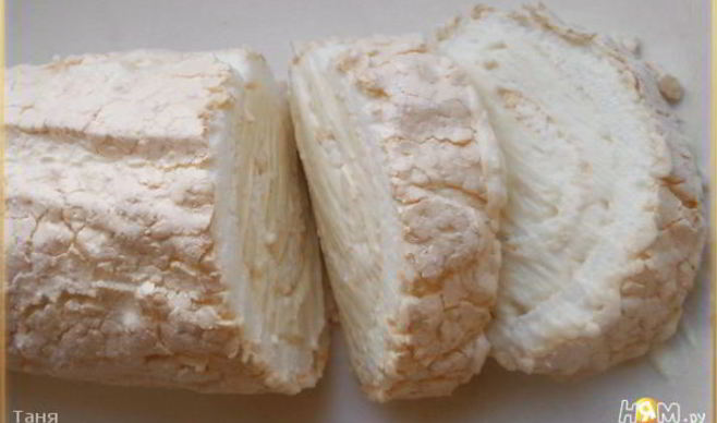 Меренговый рулет