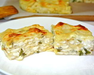 Несладкая выпечка с творогом