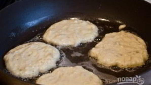 банановые оладьи на молоке