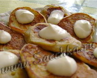 Банановые оладьи