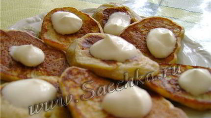 Банановые оладьи