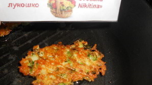 брюссельские оладьи с сыром и кедровыми орешками