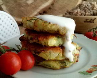 Оладьи из муки