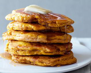 Оладьи с яблоками