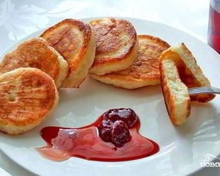 Дрожжевые оладьи без яиц