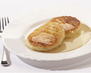 Дрожжевые оладьи на молоке