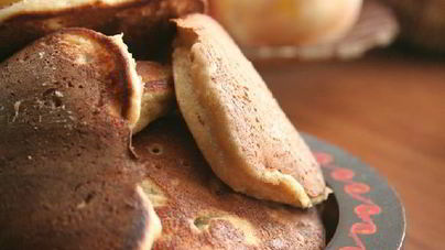 Гречнево-банановые оладьи