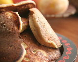 Гречнево-банановые оладьи