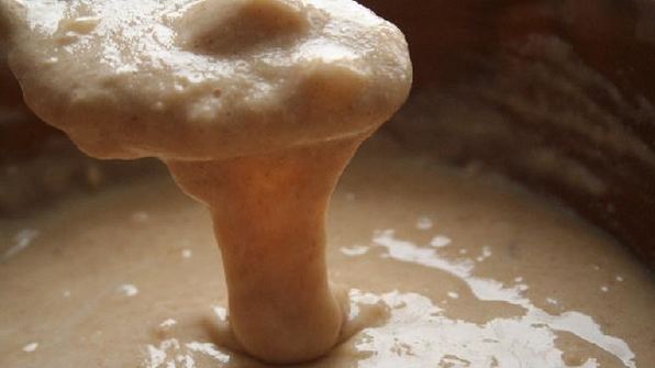 гречнево-банановые оладьи