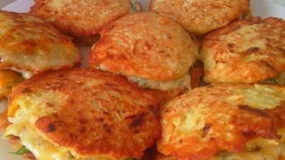 Кабачковые оладьи с морковью