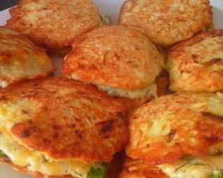 Кабачковые оладьи с морковью