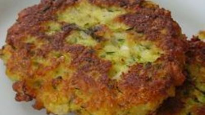 Кабачковые оладьи с сыром