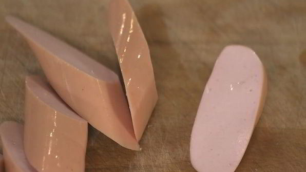 картофельные оладьи и запеченный перец с сосисками