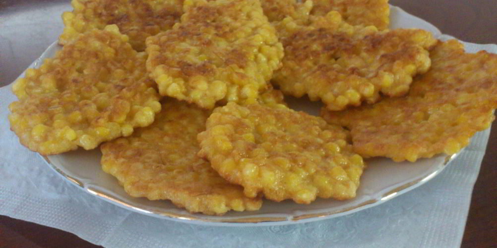 Рецепт кукурузные оладьи