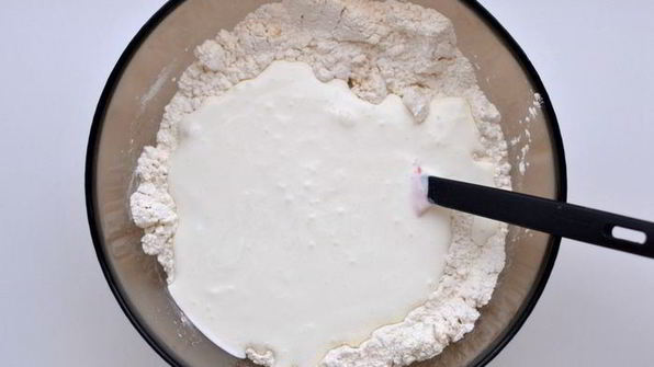 медовые оладьи с яблоком