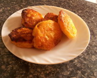 Морковно-кокосовые оладьи