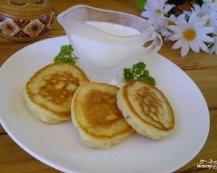 Оладушки без дрожжей