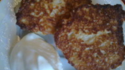 Оладушки без муки