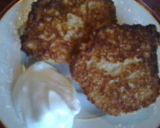 Оладушки без муки