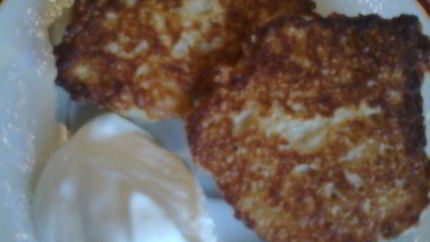 Оладушки без муки