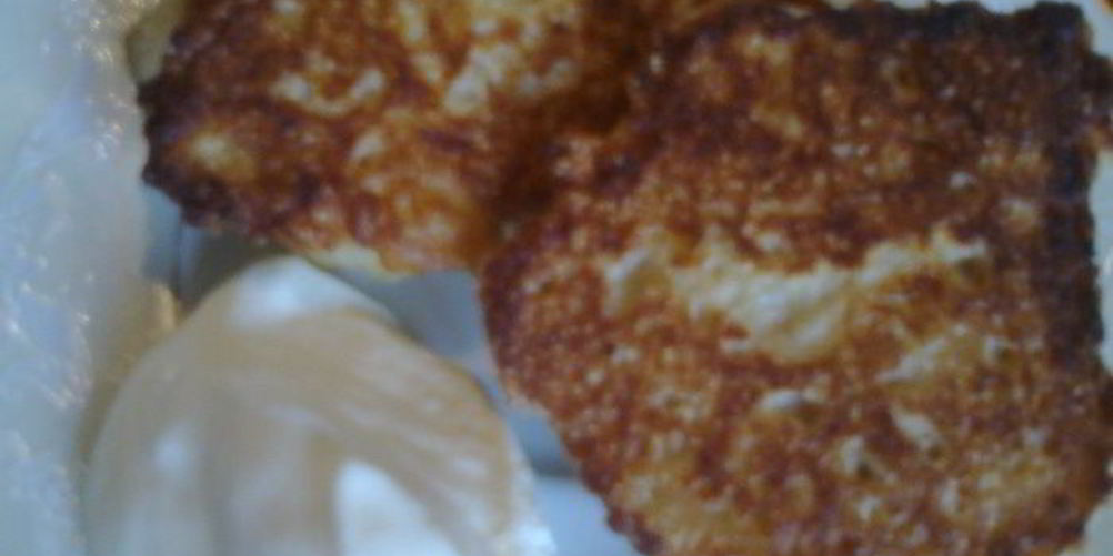 Рецепт оладушки без муки