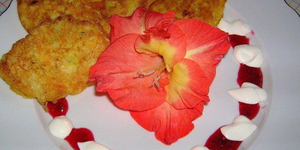 Рецепт оладушки с яблоками, кабачками и тыквой