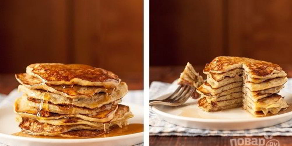 Рецепт оладьи из 2 ингредиентов