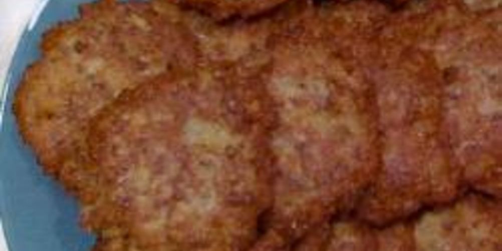 Рецепт оладьи из гречки с картофелем