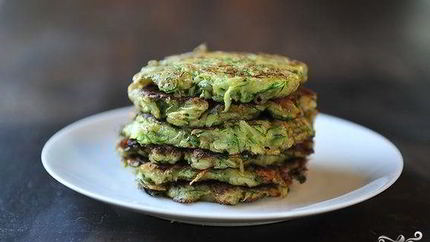 Оладьи из кабачков и картофеля