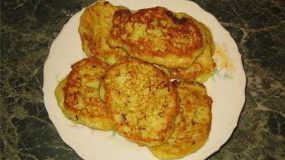 Оладьи из кабачков
