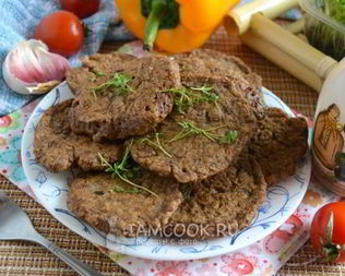 Оладьи из куриной печени